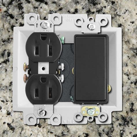 electrical box extenders over tile|2 gang electrical box extender.